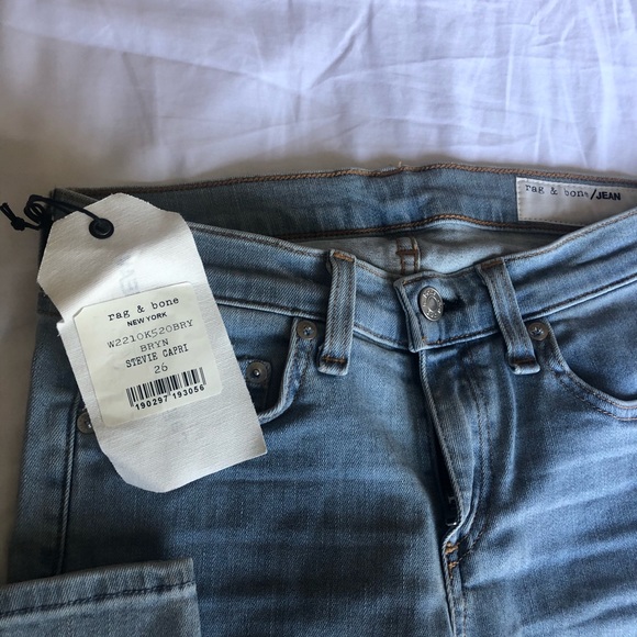 NWT Rag & bone Stevie Capri 26 - Picture 2 of 3